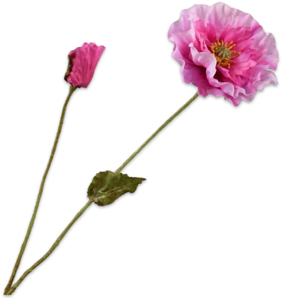 Silk-ka Kunstbloem - roze - H74 cm