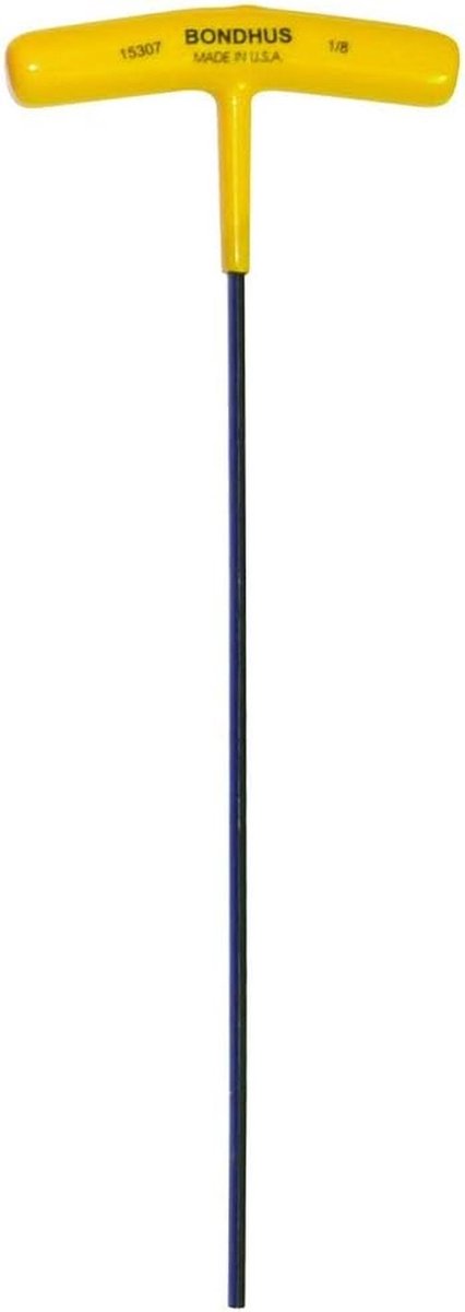 T-Handle Hex Driver 1/8" 9" - Multi Size