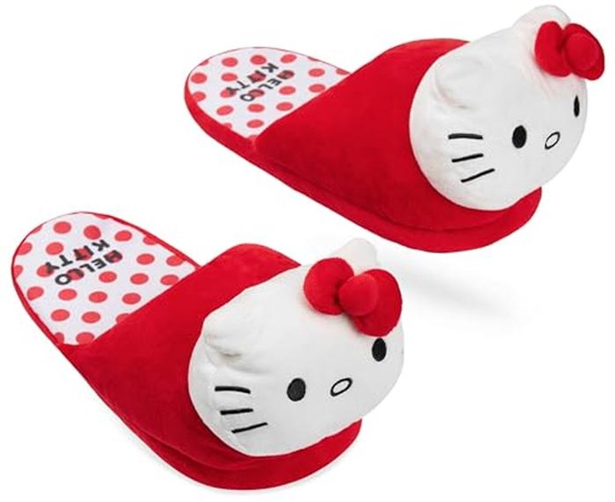 3D-pantoffels voor dames - gezellige antislip binnenhuisschoenen als cadeau voor haar, Rood, 3.5/4 UK