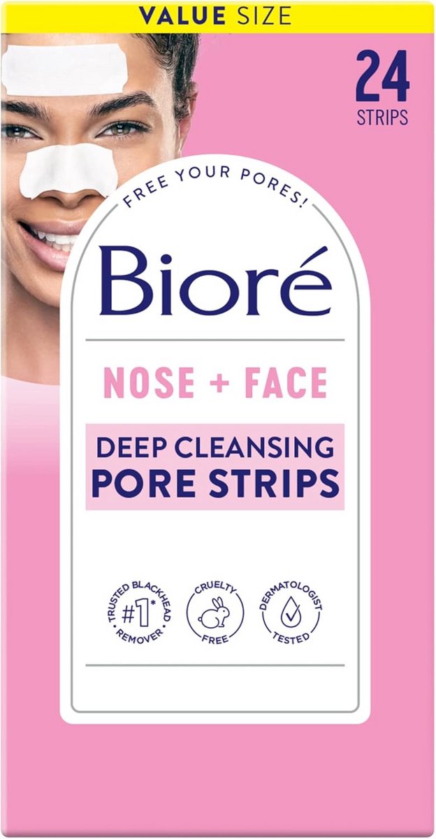 Diepe Reinigings Pore Strips - 24 Stuks