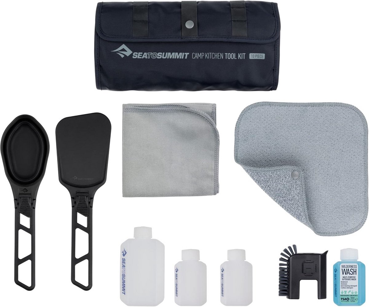 Kamp Keuken Gereedschap Set - 10 Stuks