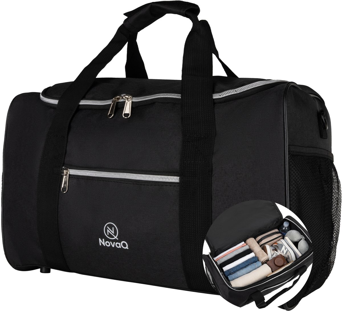 NovaQ Handbagage 40x25x20 - Cabin - Underseater - Reisbagage - Reistas - Dames & Heren