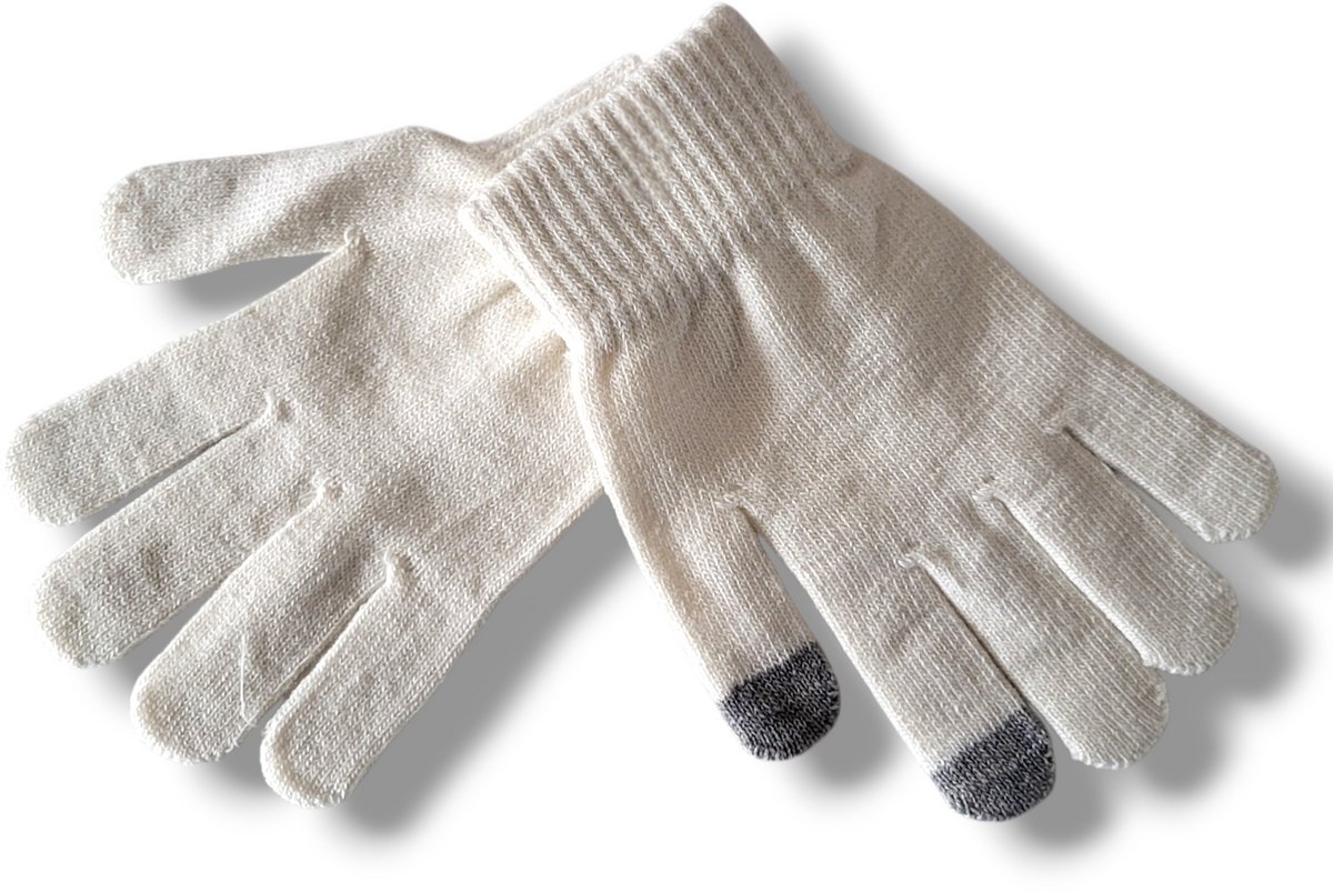 Touchscreen Handschoenen - Wit