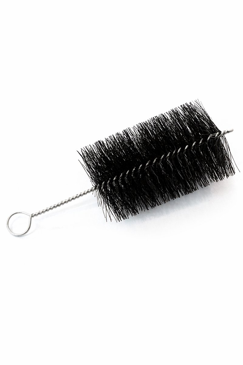 Ventielbuisborstel voor Trompet – Valve Casing Brush met Gedraaide Draad en Borstels