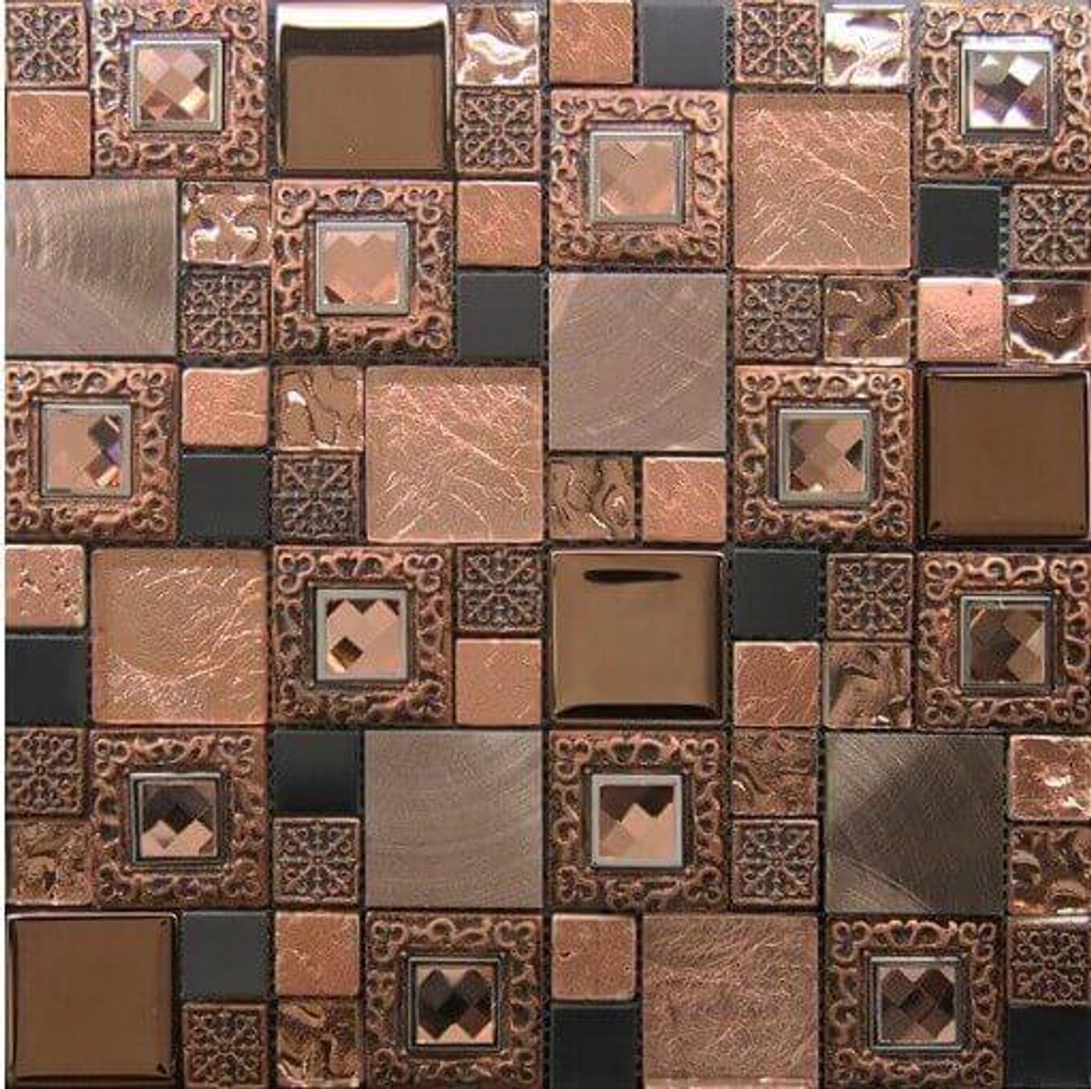 intermatex allure copper mozaiek