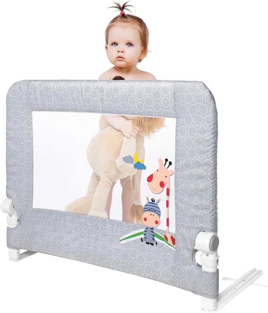 Valbescherming voor kinderbedden - Jungle - 90 cm - Veilig en comfortabel