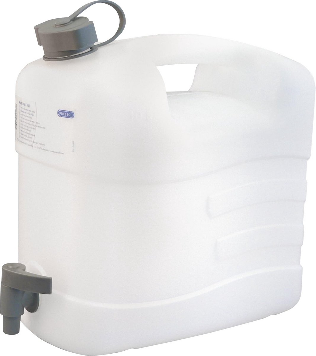 Waterreservoir met aftapkraan - Slagvast en voedselveilig in 10, 15, 20 en 35 liter