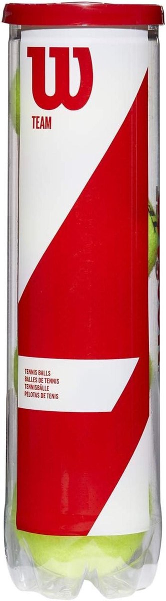 Tennisballen Geel 4-Pack voor Training en Competitie