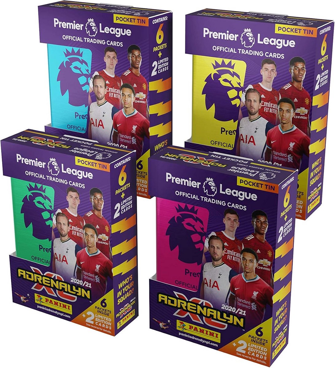 Panini Premier League 2020/21 Adrenalyn XL Pocket Tin