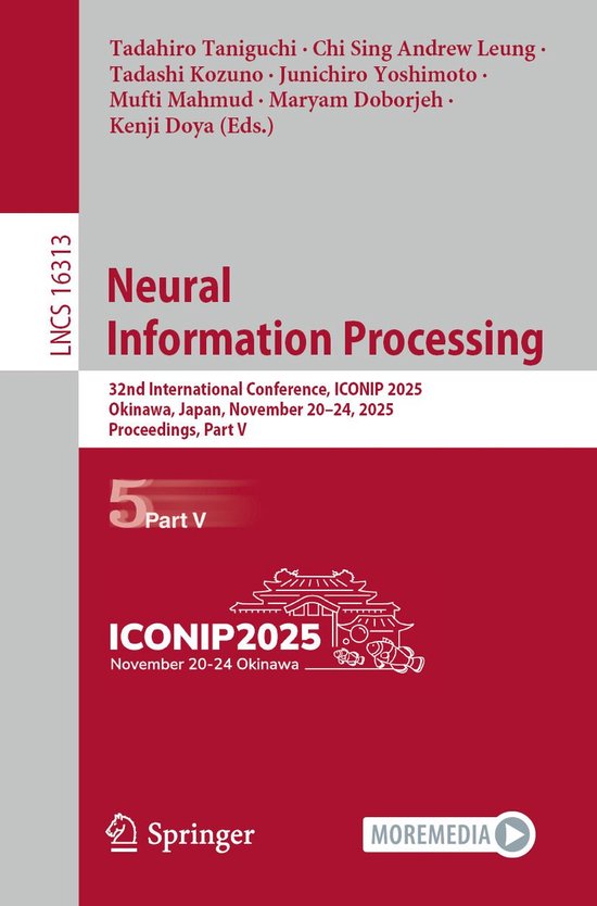 Springer Nature Proceedings Computer Science 5 - Neural Info ... - cover