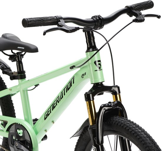 Generation X6 20 inch Mintgroen - Kinderfiets met Spatborden van Generation — afbeelding 5