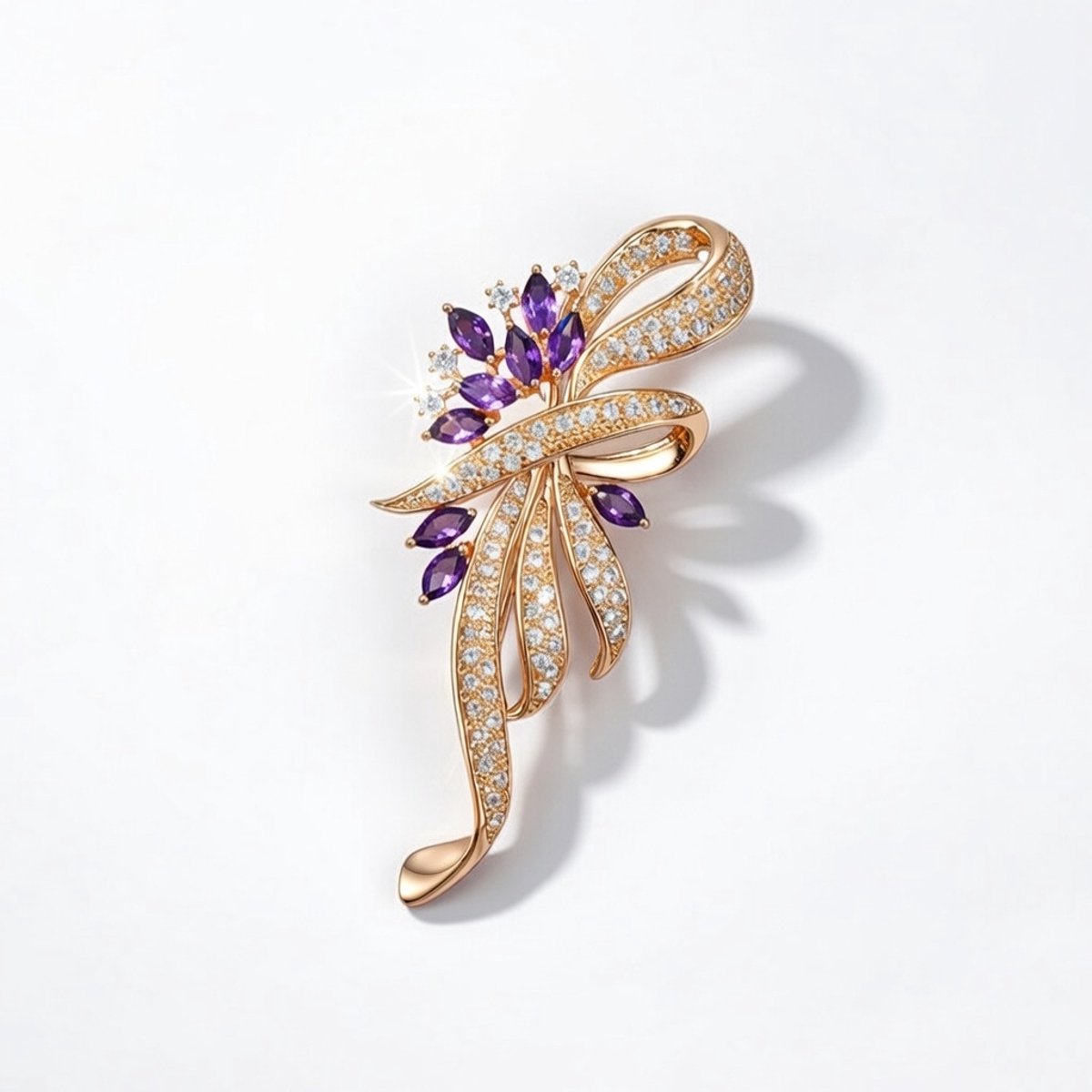 GoldpulseBroche - Dames Broche – trendy broche - vintage sieraden - Broche