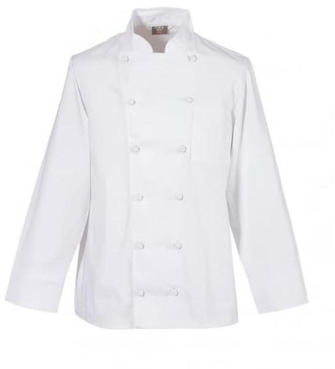 Unisex Kookjas Lange Mouwen Wit – Professionele Kleding voor Koks