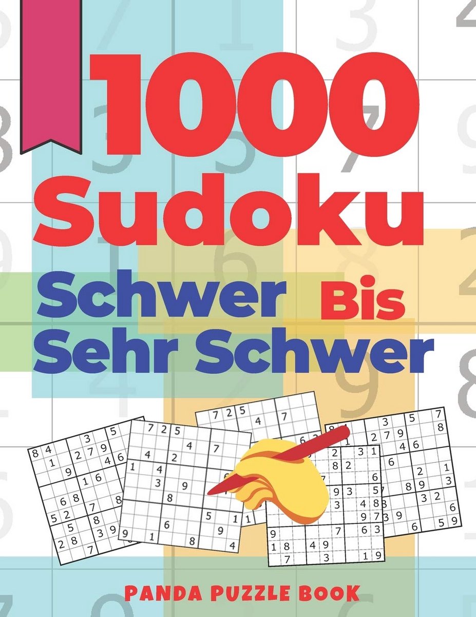 1000 Sudoku Puzzels - Denkspelletjes voor Volwassenen