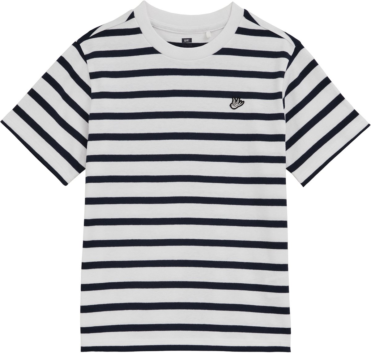 WE Fashion Jongens T-shirt met strepen