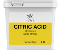 Citroenzuur - 2KG - Citric Acid - Foodgrade