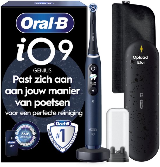Oral-B iO 9 Saffierblauw Luxe Edition