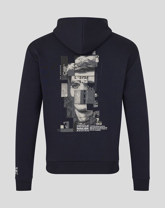 Max Verstappen Graphic Pixel Back Hoody Blauw 2026 Maat 2XL van Merkloos — afbeelding 2
