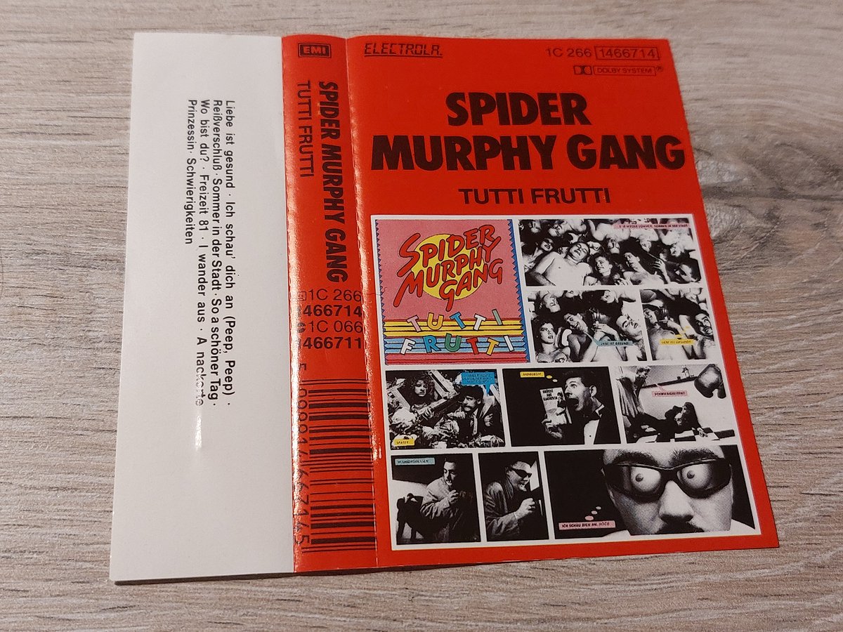 SPIDER MURPHY GANG - TUTTI FRUTTI (MC)
