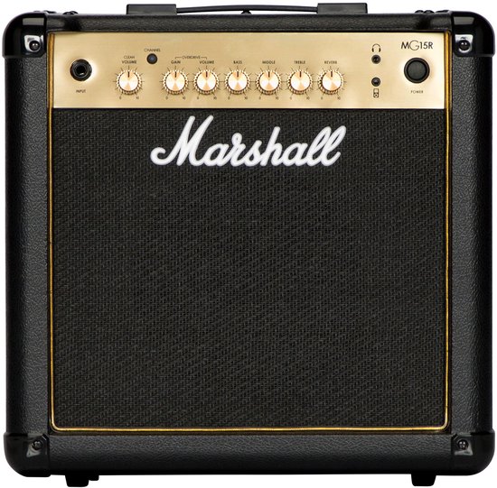 Marshall MG15R MG Gold Guitar Combo Amplifier - Transistor combo versterker voor elektrische gitaar