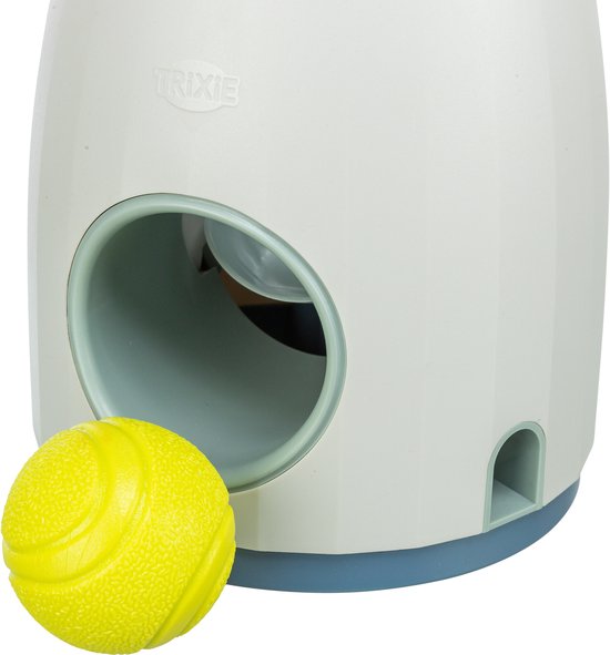 Trixie Dog Activity Strategy Game Ball&Treat Wit / Blauw - 17X17X18 CM