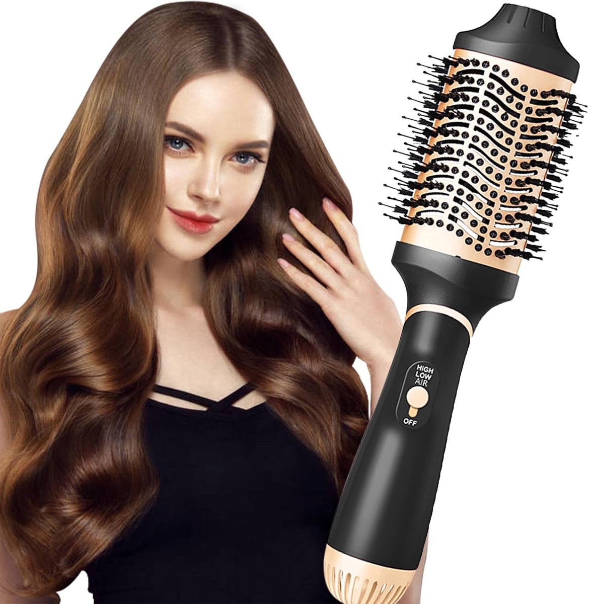 Föhnborstel 4-in-1 Heteluchtborstel 1000 W met Ionisatie - föhnborstel - €94,95