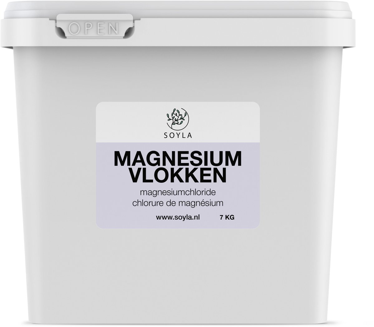 Magnesium vlokken - Magnesium Chloride - 7 KG - Herkomst Nederland