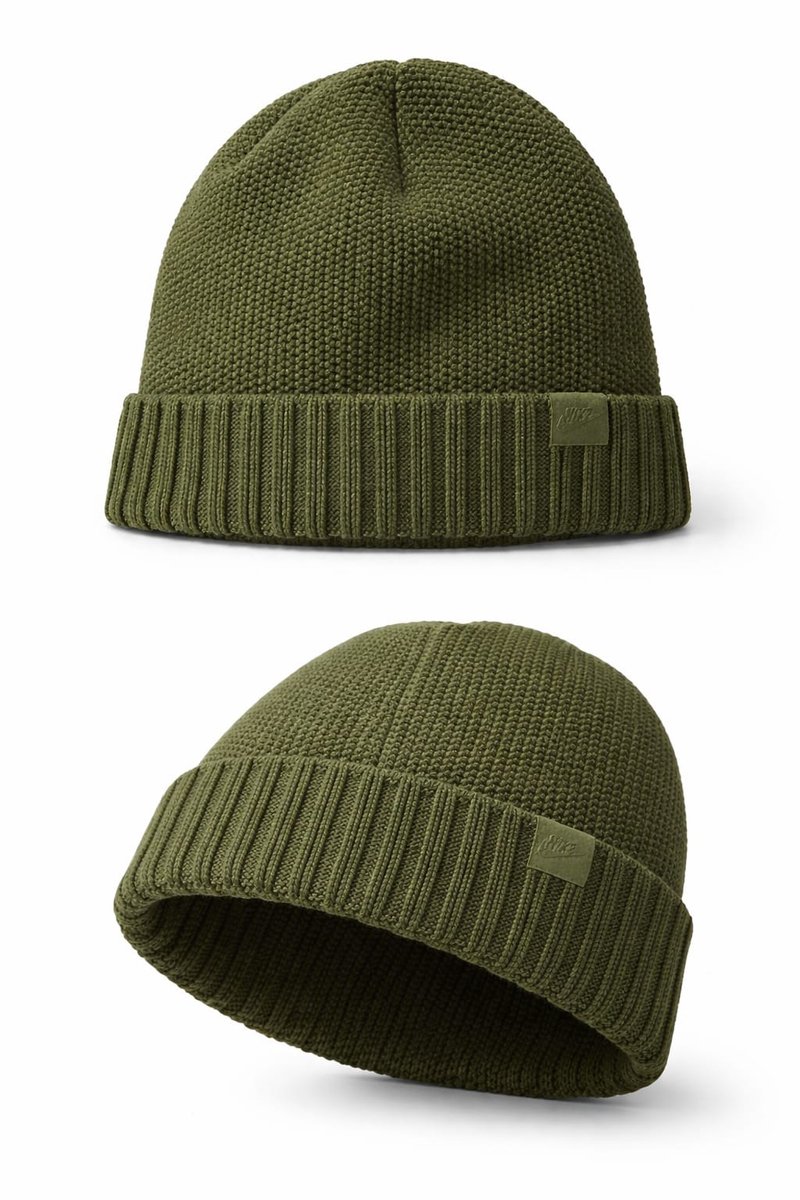 Nike Beanie Honeycomb Mutsen – ONE Groen