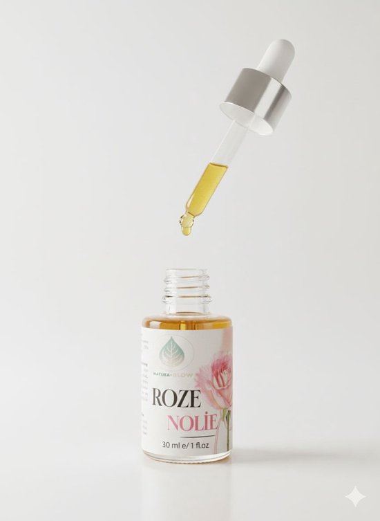NaturaGlow Rozenolie - Biologisch & Puur – Voor Hydratatie & Glow – 30 ml
