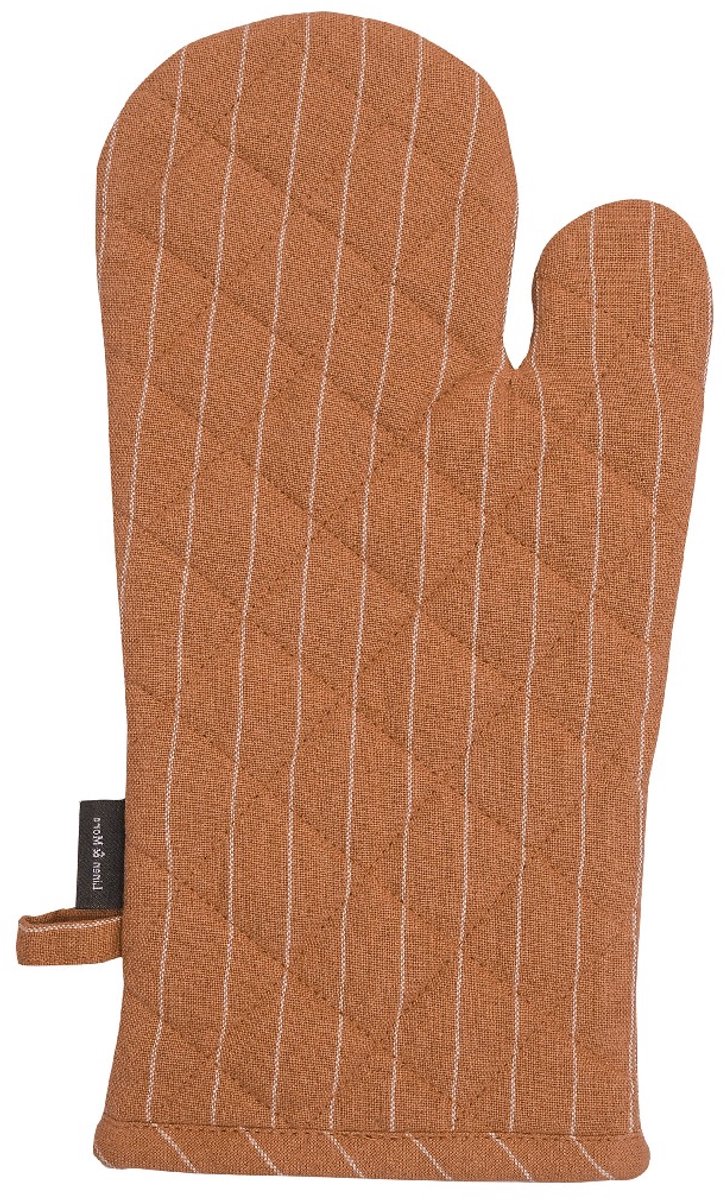 Linen & More - Ovenwant 'Pinstripe' (Bruin)