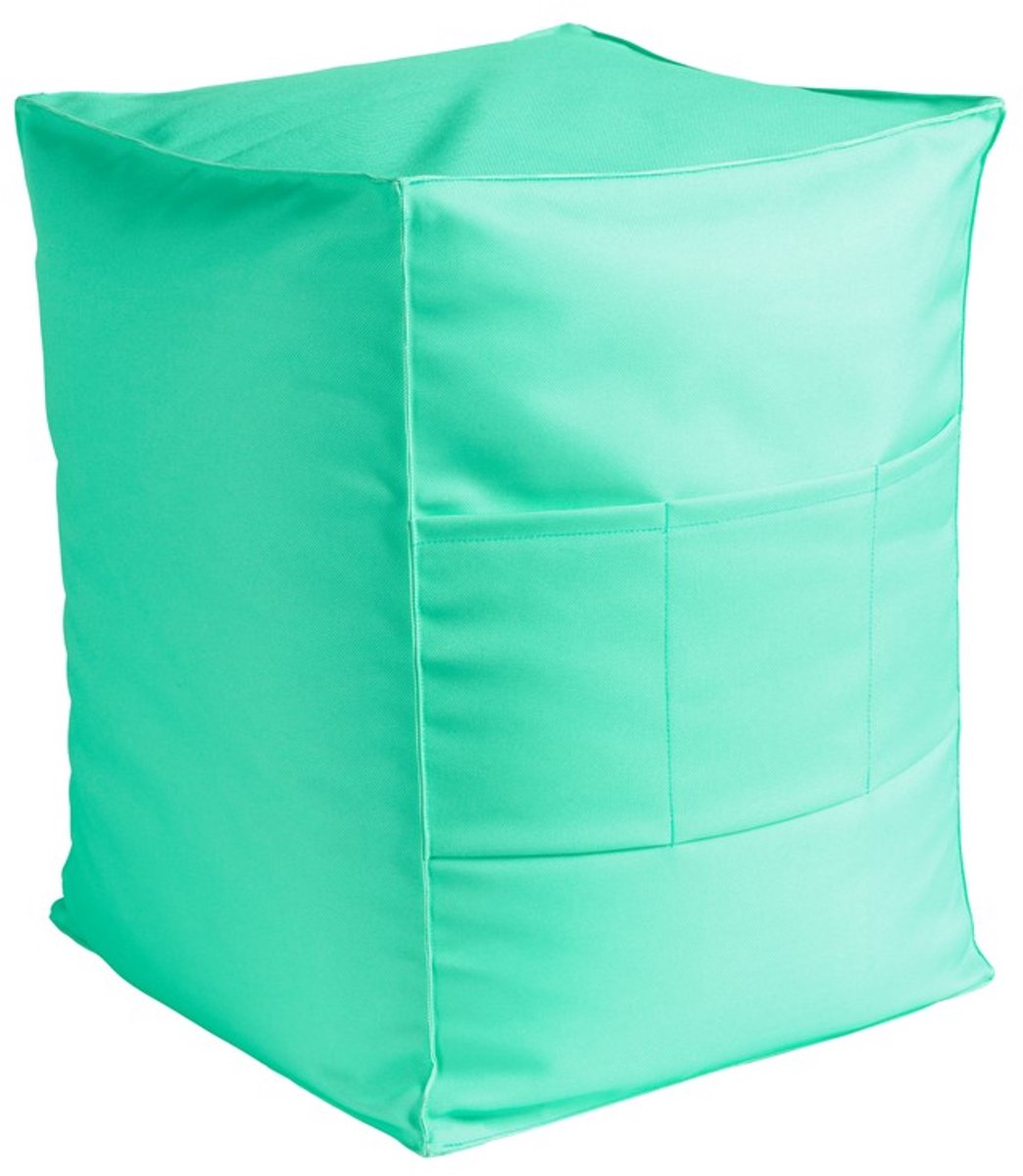 St. Tropez Outdoor Poef groen 40x40x50cm