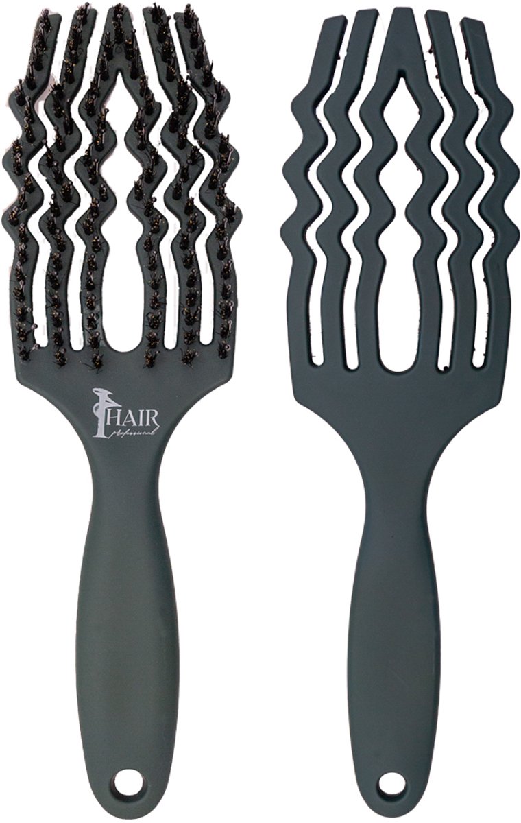 Detangling Brush Dark Green I Hair