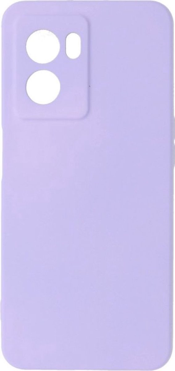Siliconen Back Cover - Geschikt voor Oppo A57 4G / A57s / A77 4G / A77s - Lila TPU Hoesje