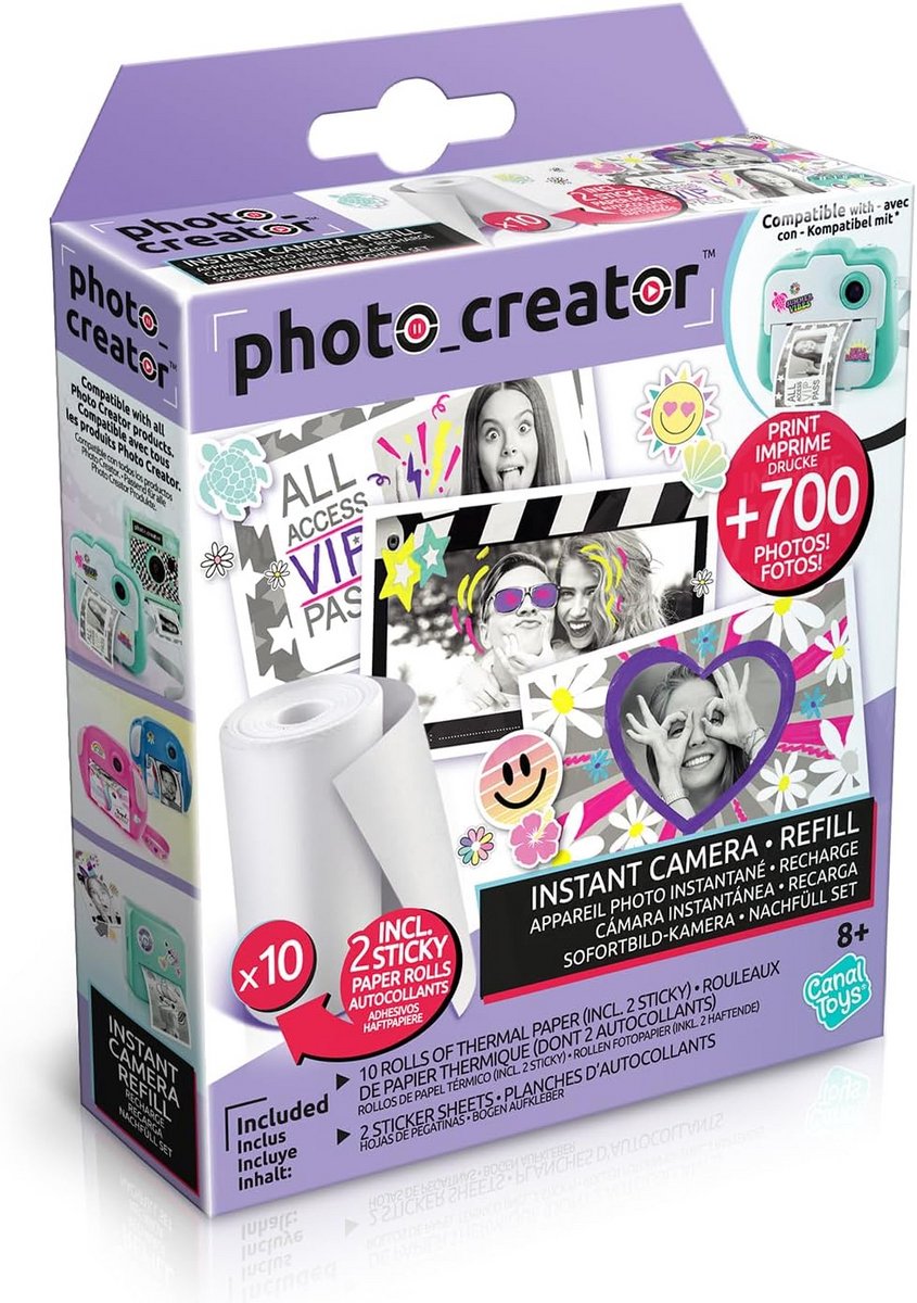 Photo Creator Apparaat - Direct Printen - Instant Camera voor Kinderen