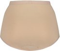 Nude slip met hoge taille en een elastische band.