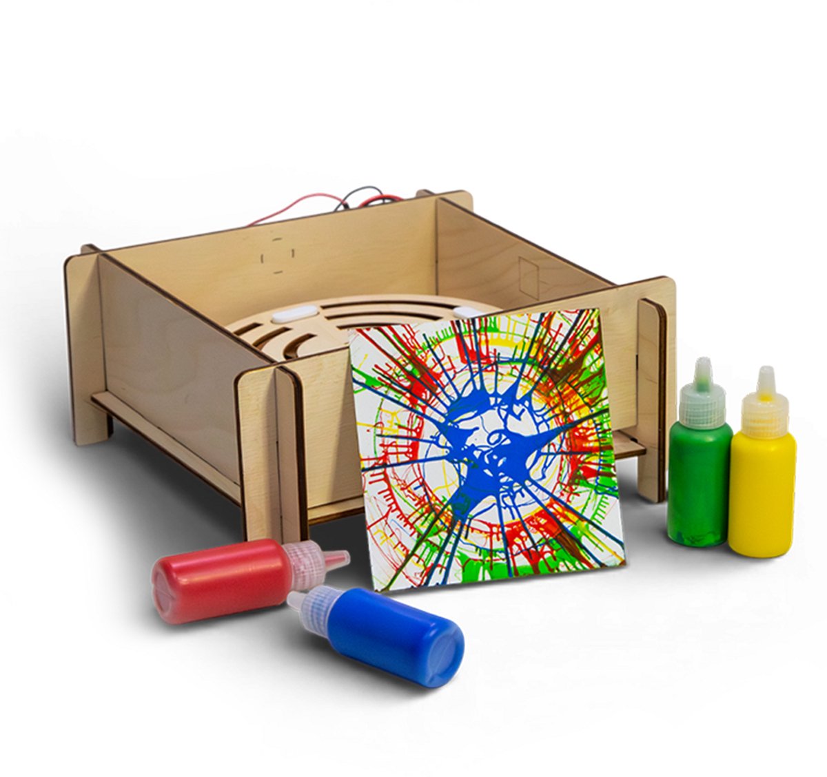 Draaikunst Zappiebox - Educatief Wetenschap & Techniek speelgoed voor 5-9 jaar - Spelend leren - STEM speelgoed - Bouwpakket kinderen