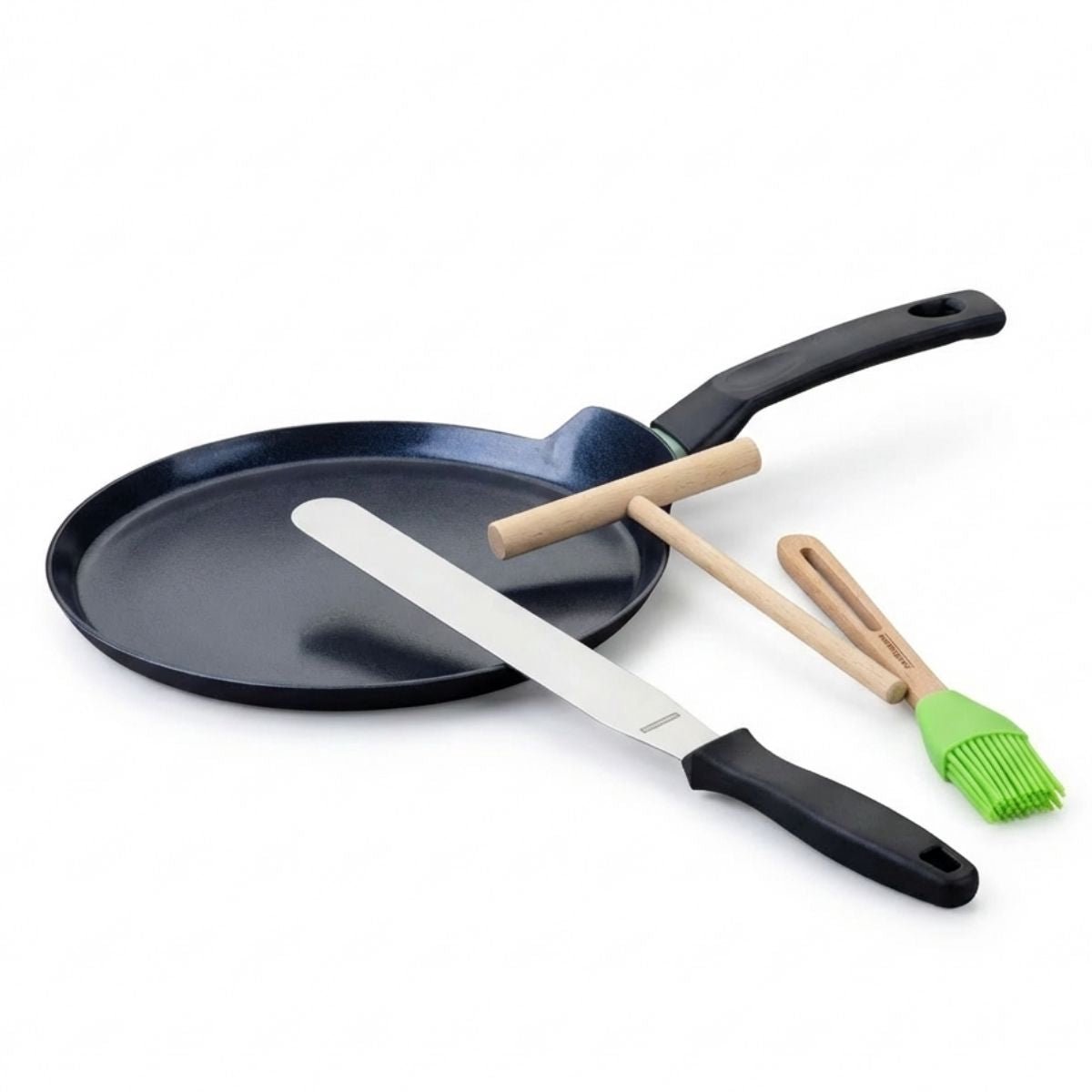 Set crêpepan 26 cm en 3 gereedschappen Fackelmann Brandao