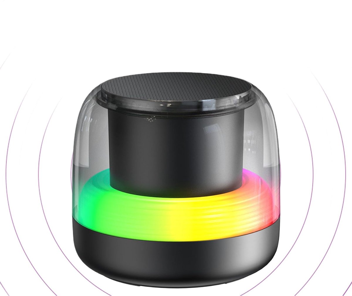 longziming -Draagbare Bluetooth - Mini-luidspreker met ademhalingslichteffecten - Perfect voor kamperen, strand en feestjes