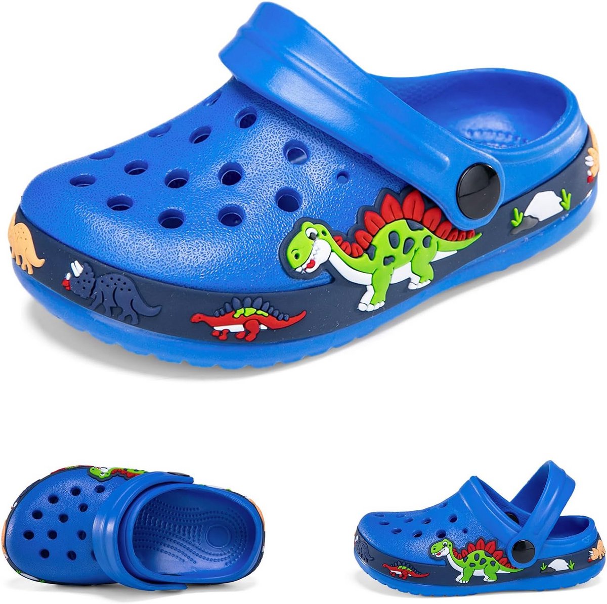 Kids Clogs Tuinschoenen - Lichte Strand- en Zwembadsandalen met Cartoonmotieven voor Peuters in Maten 24-30 EU