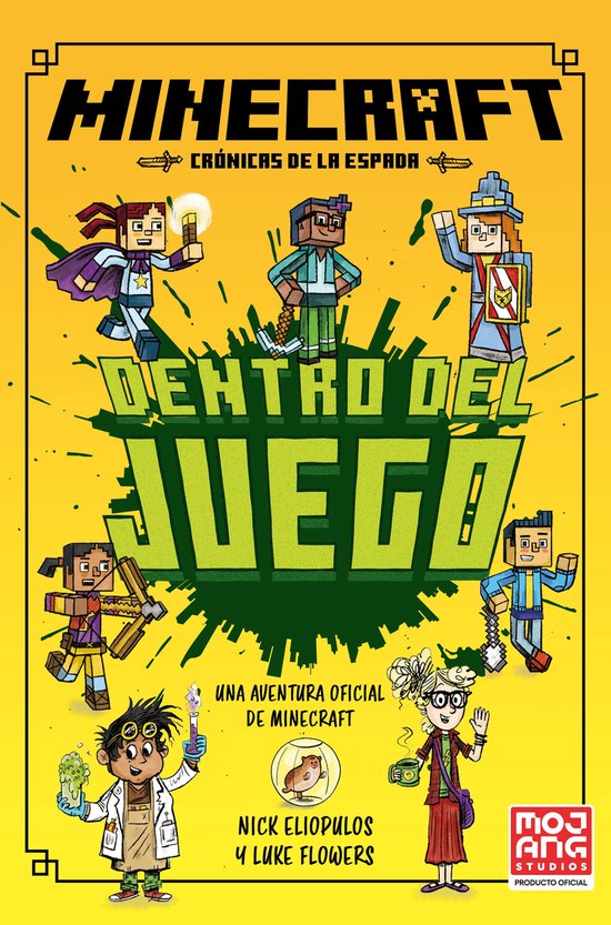 Minecraft Oficial: Dentro del juego (Crónicas de la Espada, ... - cover
