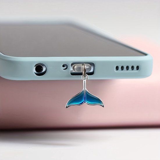 Jolis bouchons de poussière comme breloques pour le port de charge Type-C de ton téléphone - bouchon anti-poussière - un bouchon pour le port de charge d'un téléphone - pendentif téléphonique - décorations téléphoniques