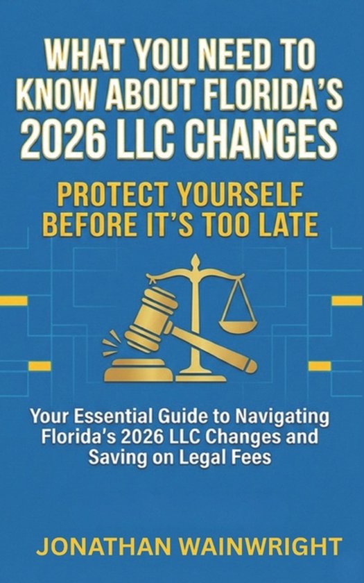 What You Need to Know About Florida's 2026 LLC Changes - cover