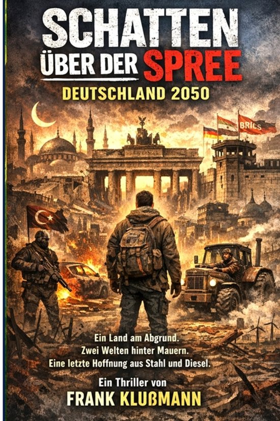 "Schatten über der Spree" Deutschland 2050 - cover