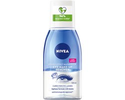 NIVEA Double Effect Waterproof Oogmake-up Remover - Make up Remover - Reinigt en verzorgt- Cleanser…