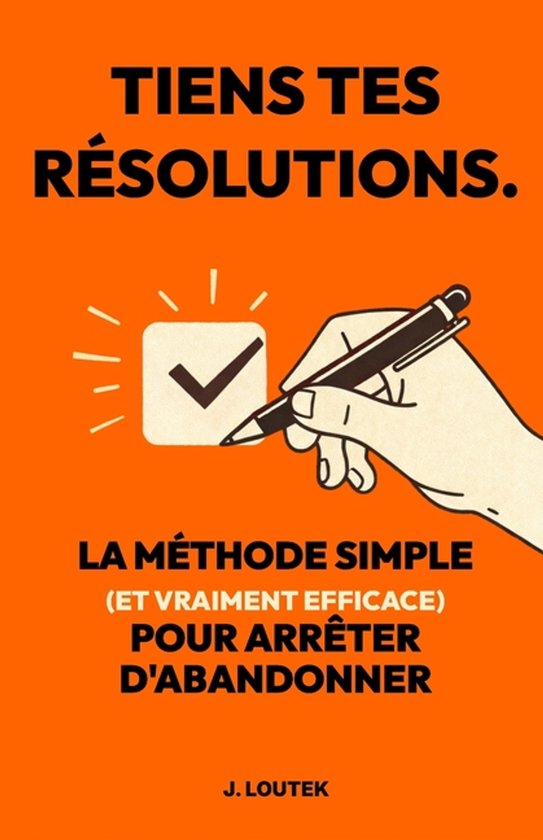 Tiens tes résolutions. - cover