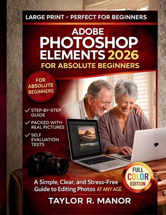 Adobe Photoshop Elements 2026 for Absolute Beginners - cover