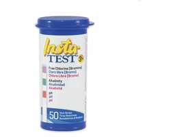 LaMotte Insta-TEST 3 Plus - Test strips for chlorine/bromine, alkalinity and pH - Spa / Zwembad