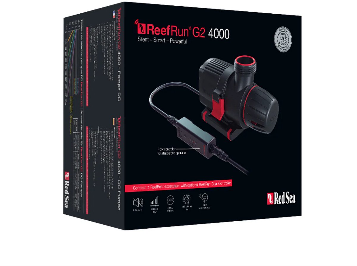 Red Sea ReefRun G2 DC Pomp 4000 - Opvoerpomp Aquarium Regelbaar