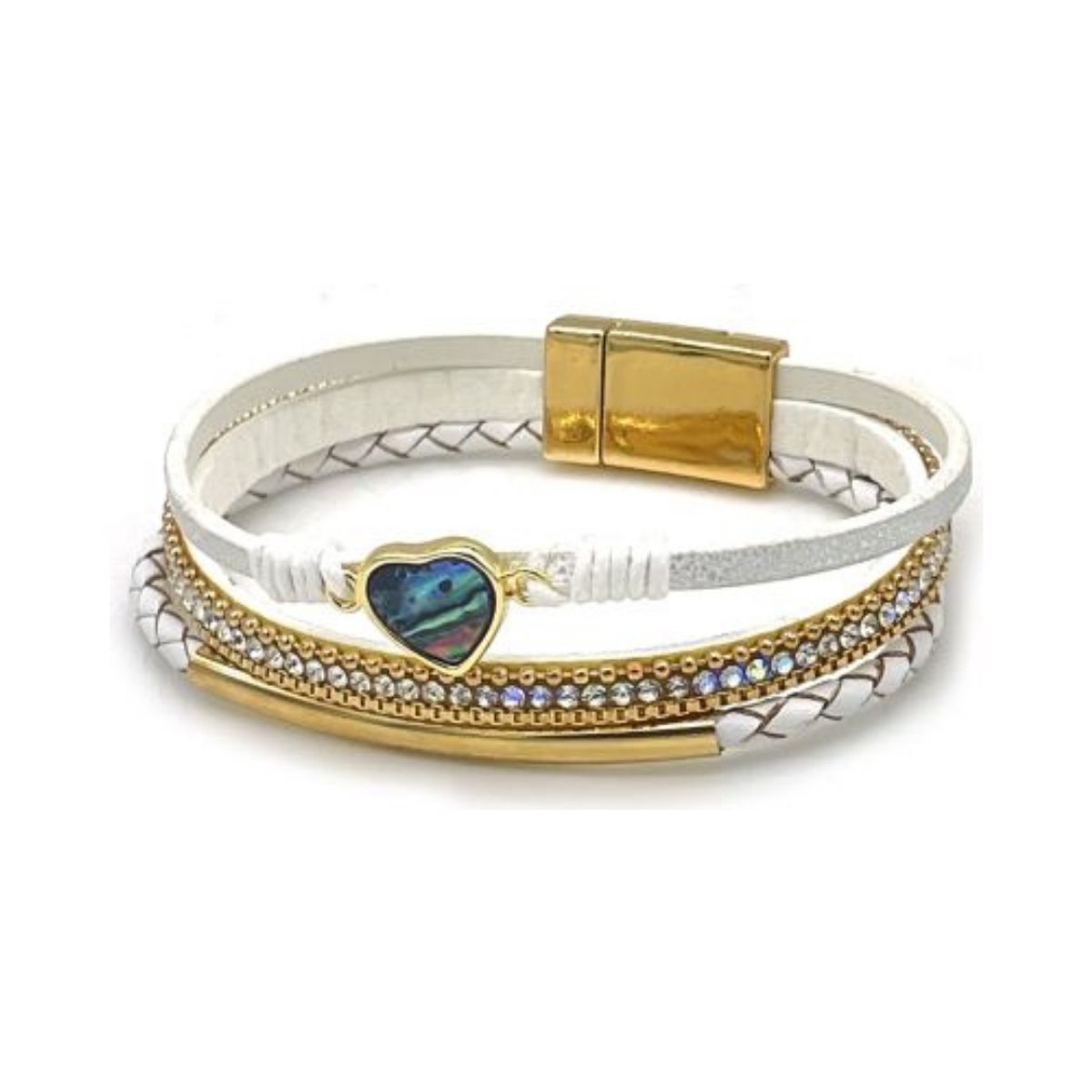 Armband dames - leren armband dames