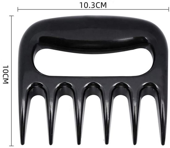 MOESTA-BBQ 19231 Edelstahl Meat-Claws - Ideale BBQ-Claws für Pulled Pork, Beef Chicken - Bärenkrallen, Fleisch-Krallen MOESTA-BBQ 19231 Edelstahl Meat-Claws - Ideale BBQ-Claws für Pulled Pork, Beef Chicken - Bärenkrallen, Fleisch-Krallen